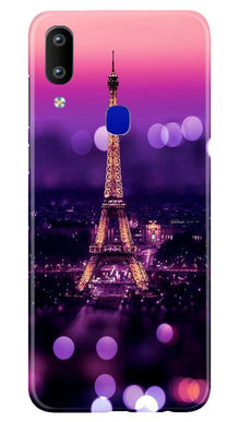 Eiffel Tower Mobile Back Case for Vivo Y91 (Design - 86)