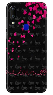 Love in Air Mobile Back Case for Vivo Y91 (Design - 89)