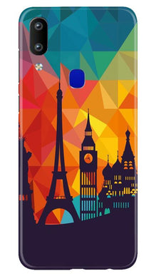 Eiffel Tower2 Mobile Back Case for Vivo Y91 (Design - 91)
