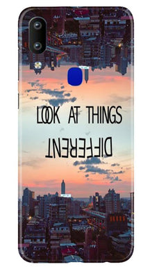 Look at things different Mobile Back Case for Vivo Y91 (Design - 99)
