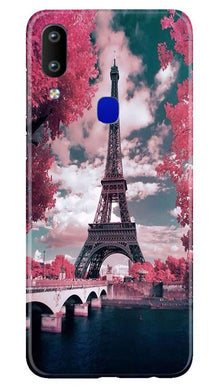 Eiffel Tower Mobile Back Case for Vivo Y91  (Design - 101)