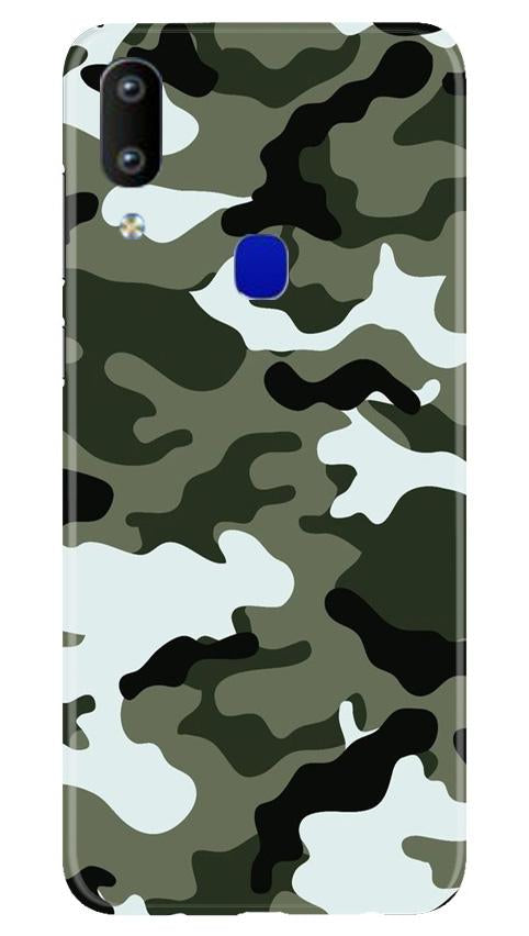 Army Camouflage Case for Vivo Y91(Design - 108)