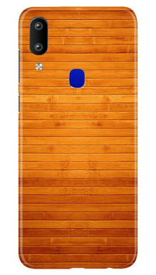 Wooden Look Mobile Back Case for Vivo Y91  (Design - 111)