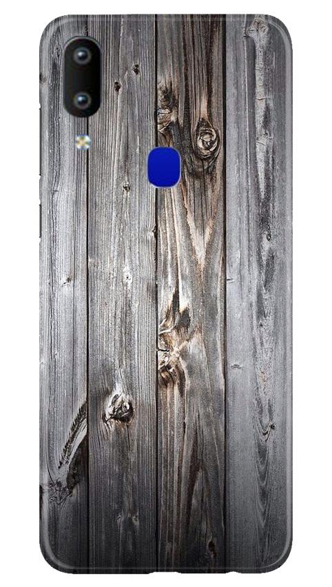Wooden Look Case for Vivo Y91  (Design - 114)