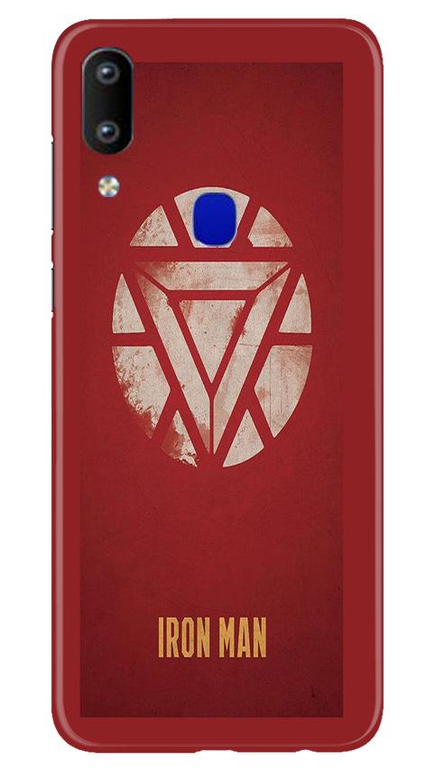 Iron Man Superhero Case for Vivo Y91  (Design - 115)