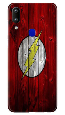 Flash Superhero Mobile Back Case for Vivo Y91  (Design - 116)