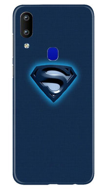 Superman Superhero Mobile Back Case for Vivo Y91  (Design - 117)