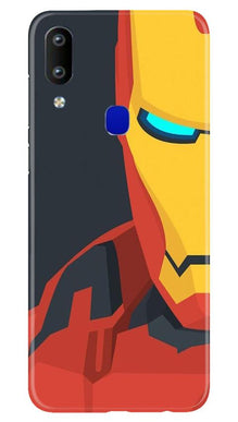 Iron Man Superhero Mobile Back Case for Vivo Y91  (Design - 120)