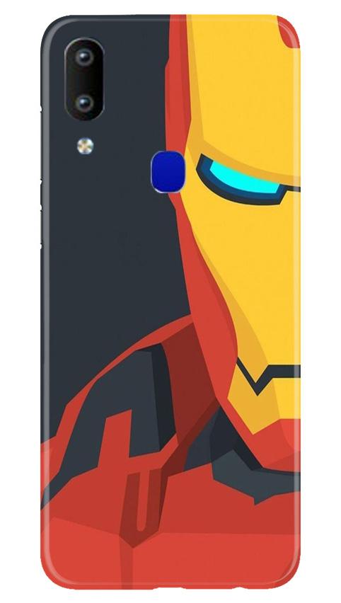 Iron Man Superhero Case for Vivo Y91  (Design - 120)