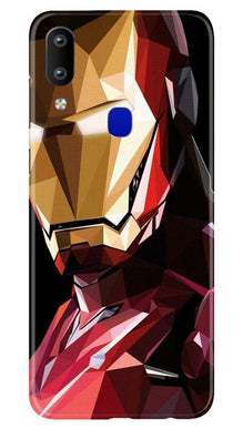 Iron Man Superhero Mobile Back Case for Vivo Y91  (Design - 122)