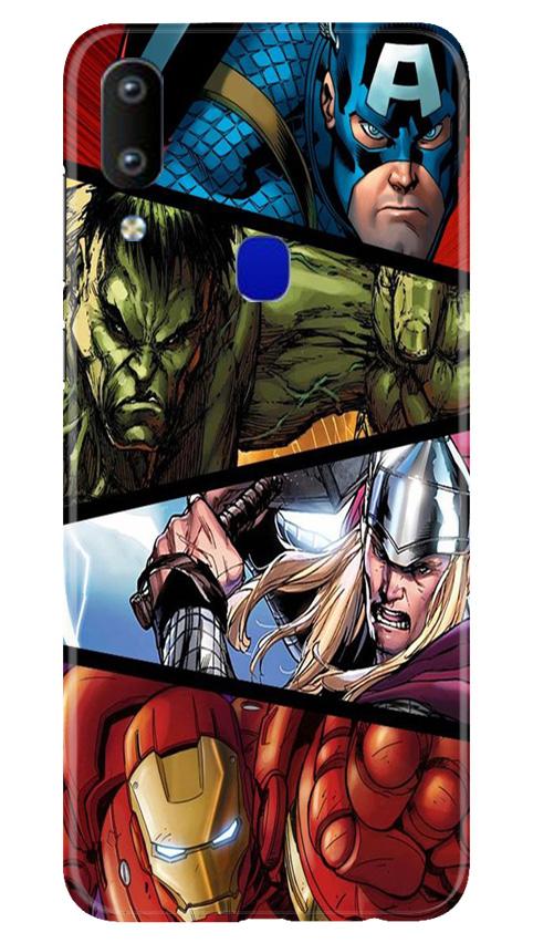 Avengers Superhero Case for Vivo Y91(Design - 124)