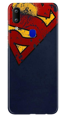 Superman Superhero Mobile Back Case for Vivo Y91  (Design - 125)