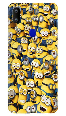 Minions Mobile Back Case for Vivo Y91  (Design - 126)