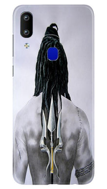 Lord Shiva Mobile Back Case for Vivo Y91  (Design - 135)