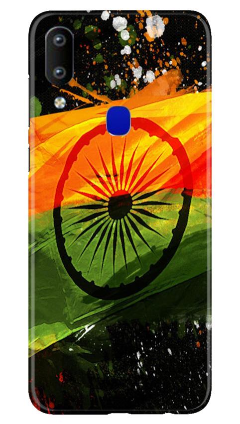 Indian Flag Case for Vivo Y91  (Design - 137)