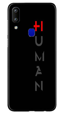 Human Mobile Back Case for Vivo Y91  (Design - 141)