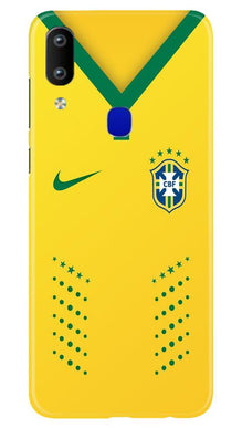 Brazil Mobile Back Case for Vivo Y91  (Design - 176)