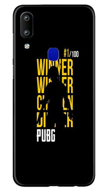 Pubg Winner Winner Mobile Back Case for Vivo Y91  (Design - 177)