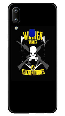 Winner Winner Chicken Dinner Mobile Back Case for Vivo Y91  (Design - 178)