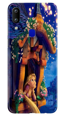 Cute Girl Mobile Back Case for Vivo Y91 (Design - 198)