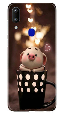 Cute Bunny Mobile Back Case for Vivo Y91 (Design - 213)