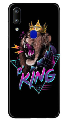 Lion King Mobile Back Case for Vivo Y91 (Design - 219)