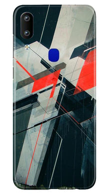 Modern Art Mobile Back Case for Vivo Y91 (Design - 231)