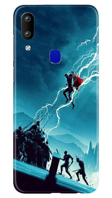 Thor Avengers Mobile Back Case for Vivo Y91 (Design - 243)