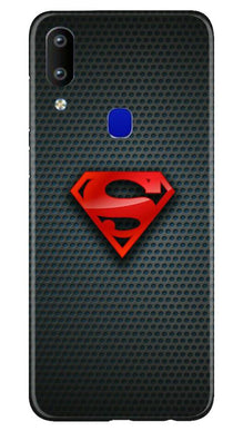 Superman Mobile Back Case for Vivo Y91 (Design - 247)