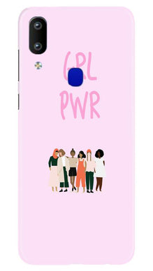 Girl Power Mobile Back Case for Vivo Y91 (Design - 267)