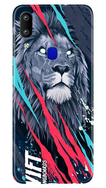 Lion Mobile Back Case for Vivo Y91 (Design - 278)