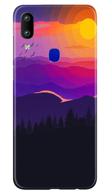 Sun Set Mobile Back Case for Vivo Y91 (Design - 279)