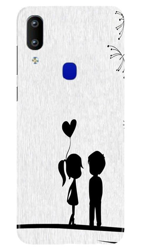 Cute Kid Couple Case for Vivo Y91 (Design No. 283)