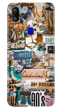 Vintage Design Case for Vivo Y91 (Design No. 284)