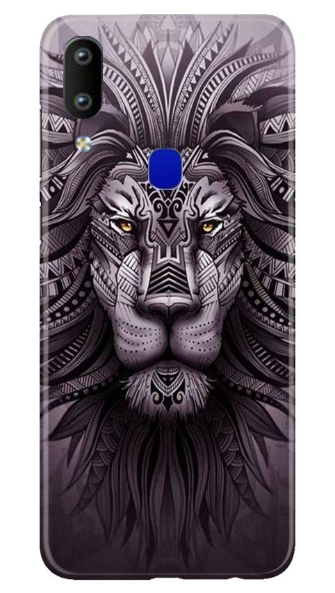 Lion Mobile Back Case for Vivo Y91   (Design - 315)