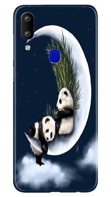 Panda Moon Mobile Back Case for Vivo Y91   (Design - 318)
