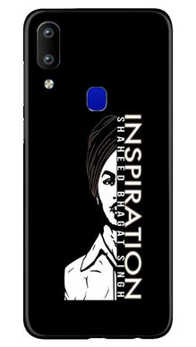 Bhagat Singh Mobile Back Case for Vivo Y91   (Design - 329)