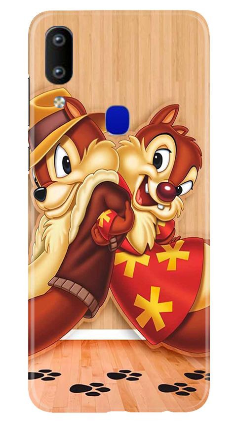 Chip n Dale Mobile Back Case for Vivo Y91   (Design - 335)