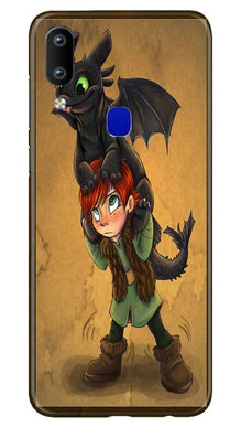 Dragon Mobile Back Case for Vivo Y91   (Design - 336)