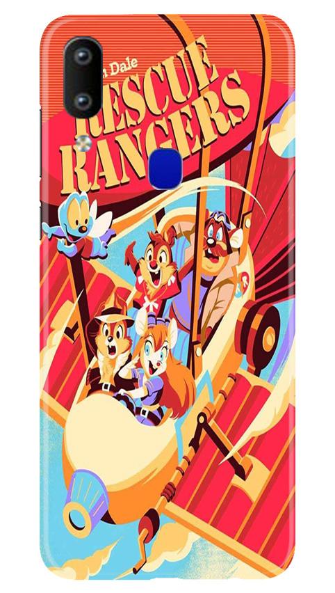 Rescue Rangers Mobile Back Case for Vivo Y91   (Design - 341)