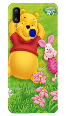 Winnie The Pooh Mobile Back Case for Vivo Y91   (Design - 348)