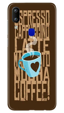 Love Coffee Mobile Back Case for Vivo Y91   (Design - 351)