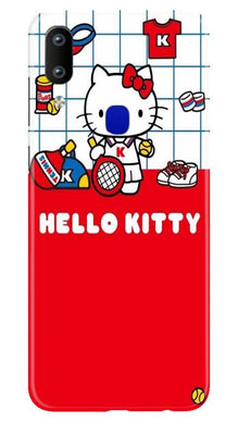 Hello Kitty Mobile Back Case for Vivo Y91   (Design - 363)