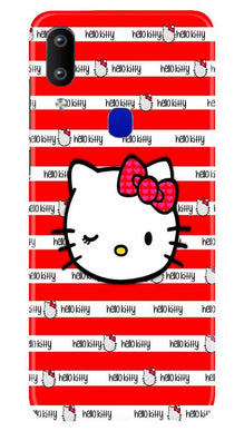 Hello Kitty Mobile Back Case for Vivo Y91   (Design - 364)