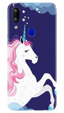 Unicorn Mobile Back Case for Vivo Y91   (Design - 365)