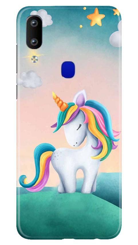 Unicorn Mobile Back Case for Vivo Y91   (Design - 366)