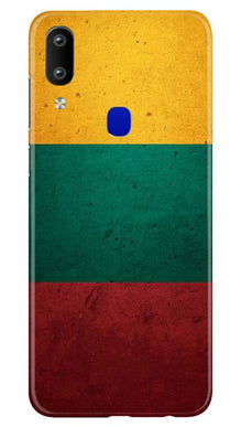Color Pattern Mobile Back Case for Vivo Y91   (Design - 374)