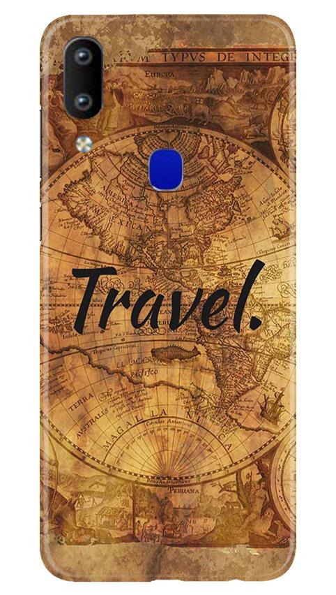 Travel Mobile Back Case for Vivo Y91   (Design - 375)
