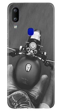 Royal Enfield Mobile Back Case for Vivo Y91   (Design - 382)