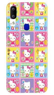Kitty Mobile Back Case for Vivo Y91   (Design - 400)